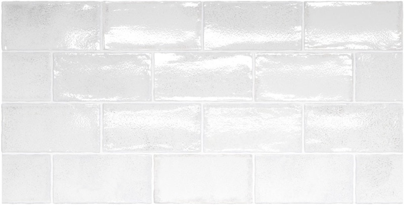 Altea White Ceramic Tile - Glossy