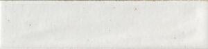 Aquatica Noho White Porcelain Tile - Glossy - 2" X 10"
