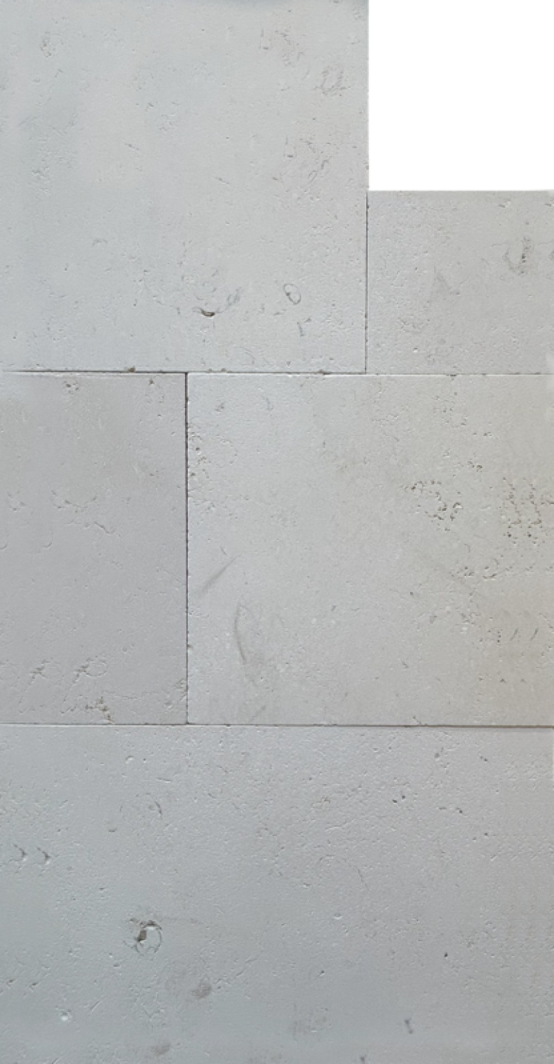 Ivory Extra Marble Versailles Pattern - Tumbled - Various Sizes