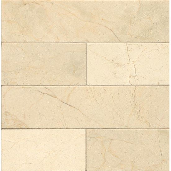 Crema Marfil Select Marble Tile - Honed