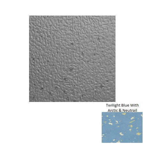 SpexTones Twilight Blue Textured Rubber Tile