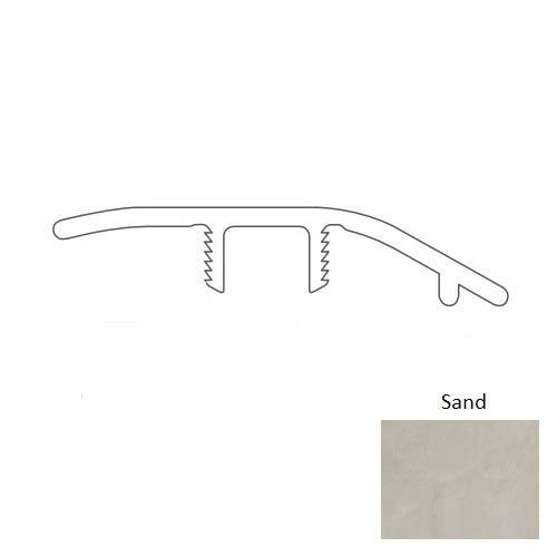 Adura Flex Rectangle (Ar1) Dune Sand 94" Reducer Trim