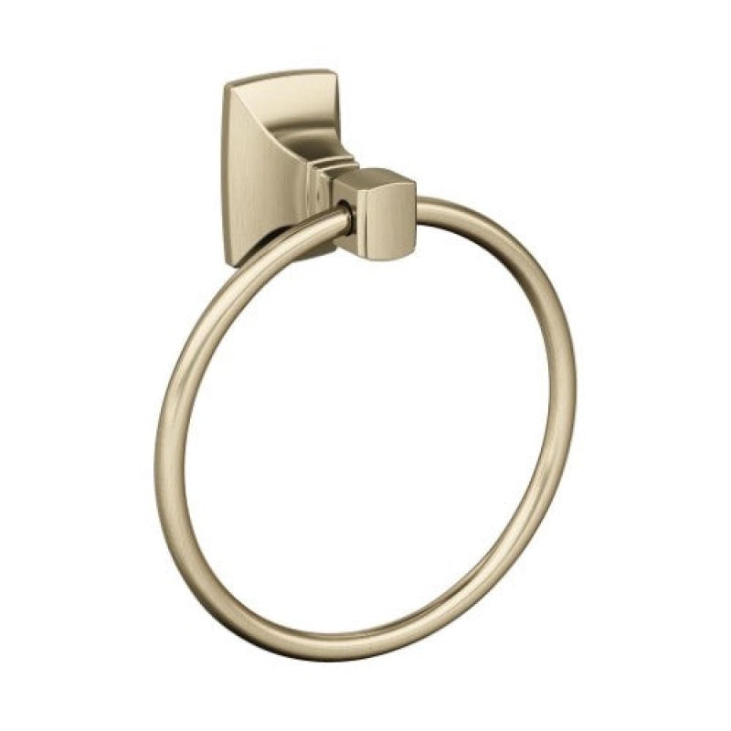 Highland Ridge Zinc & Stainless Steel Wall Mounted Towel Ring - Golden Champagne - 6 5/16" (160 Mm) Length