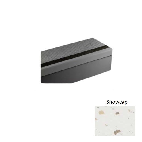 Johnsonite Snowcap Diamond Rubber Stair Tread Trim