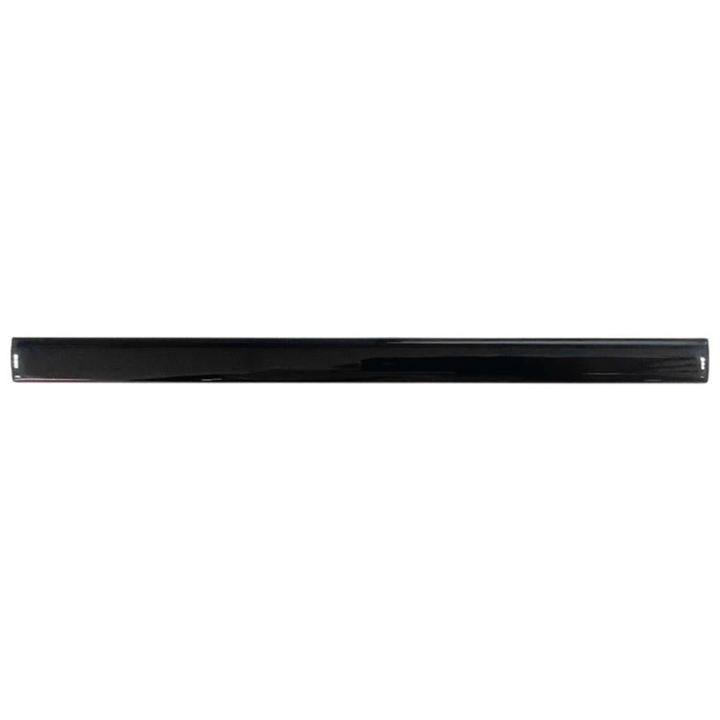 Nero Ceramic Wall Trim Tile - Glossy - 3/8" X 5 7/8"