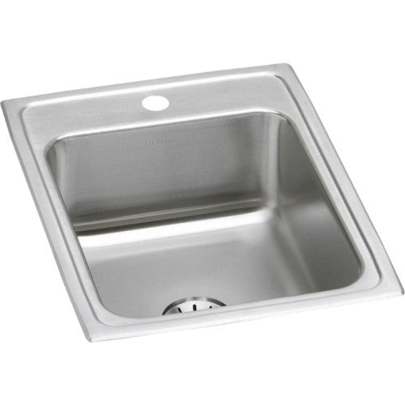Lr1722pd1 Lustertone Classic Stainless Steel Drop-In Single Bowl Kitchen Sink