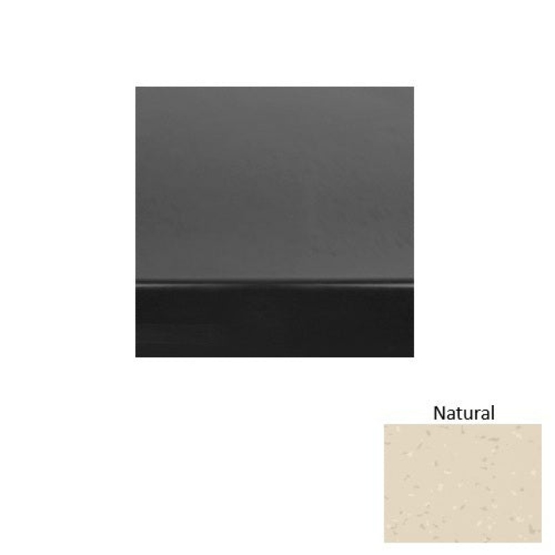 Symmetry 60 Natural Heavy Duty Rubber Stair Tread