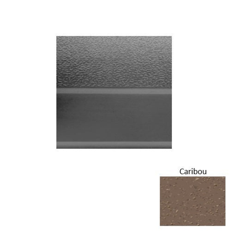 Renew 93 Caribou Textured Rubber (Sq) Stair Tread With Dupont Kevlar - Textured