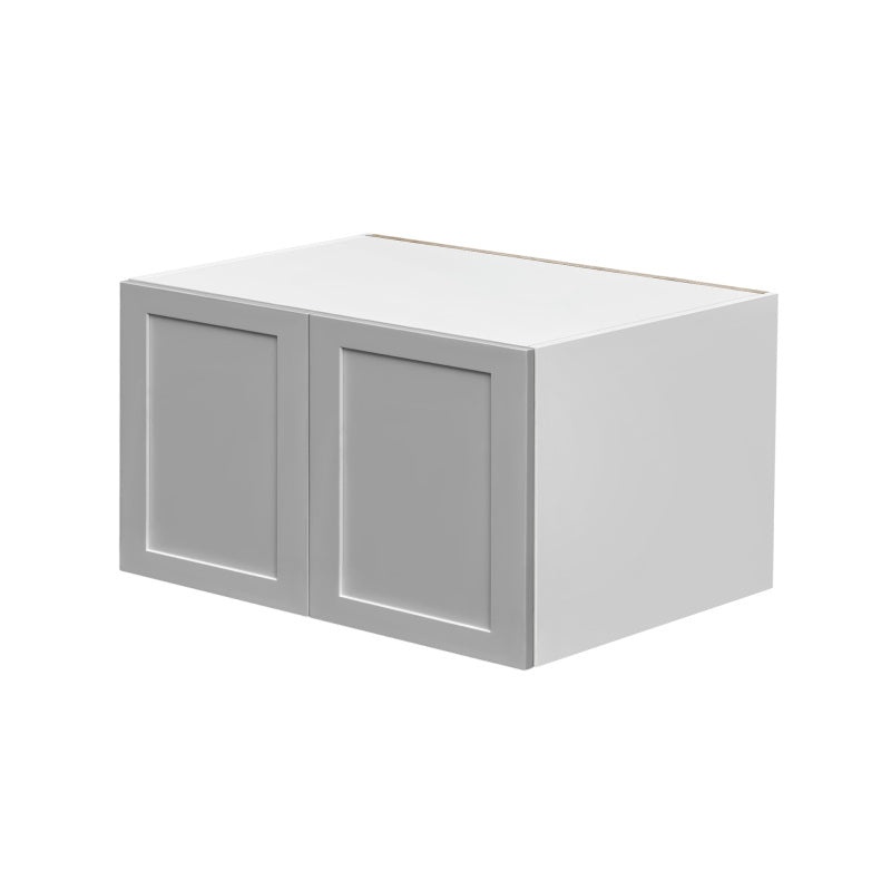Mallorca Dolphin Gray Shaker Wood Kitchen Wall Bridge Cabinet