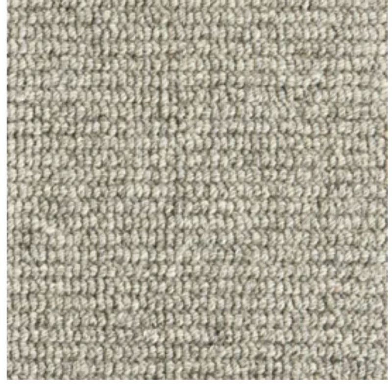 Hibernia Hillburn Limestone Wool Blend Carpet - Loop