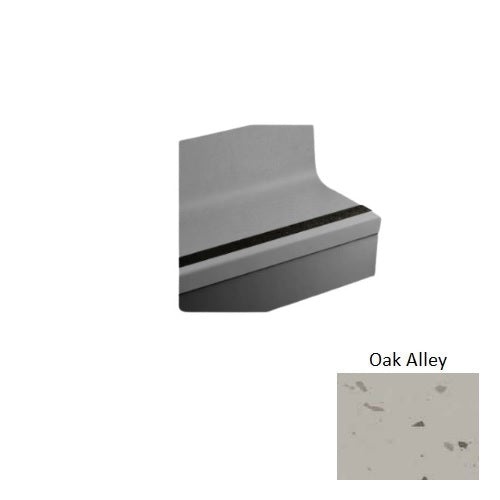 Johnsonite Oak Alley Rice Paper Stair Tread Trim