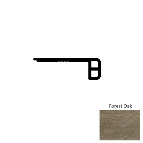 Inception Reserve Forest Oak 94" Flush Stair Nose - Matte