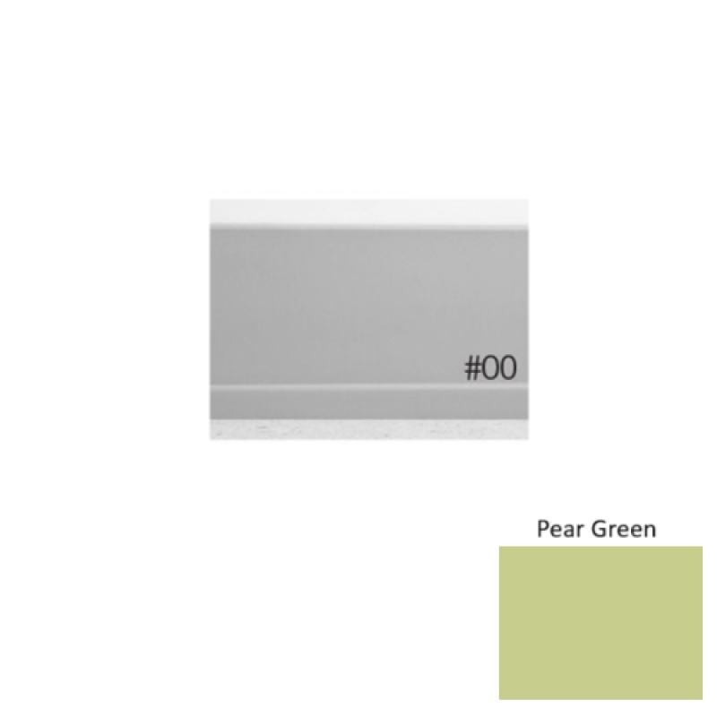 Pinnacle Plus #00 Simplicity Pear Green Rubber Coil Wall Base