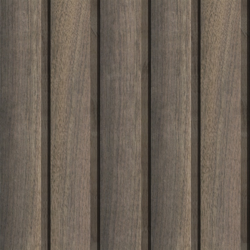 MSI Tawny Reeded Acoustic Slat Panel Wood Tile