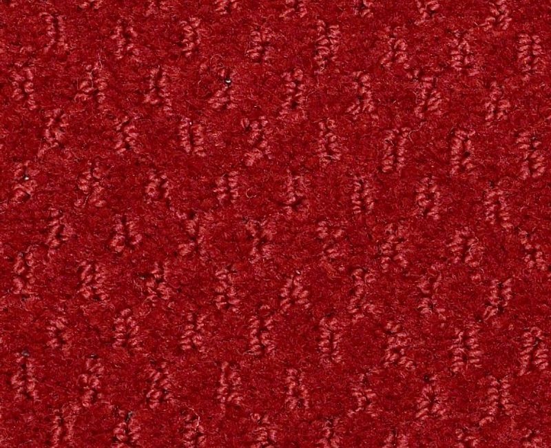 Red Nylon Carpet - Pattern