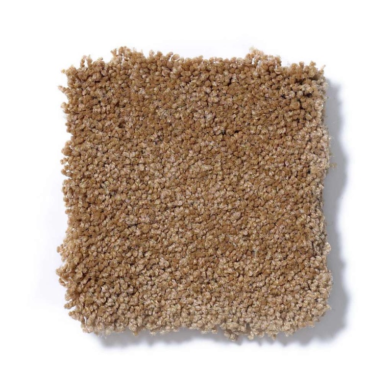 Couture' Collection Ultimate Expression 15' Peanut Brittle Textured Nylon Carpet