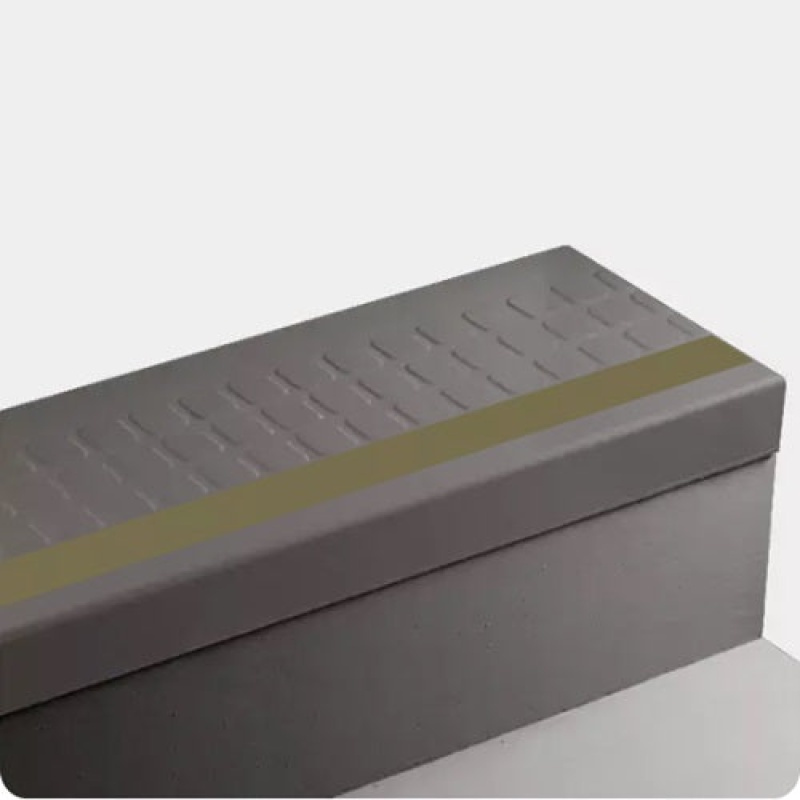 Johnsonite Brown Raised Square Rubber Stair Tread Trim
