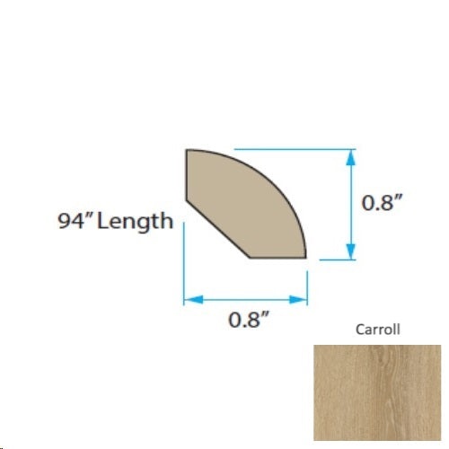 Sawatch Carroll Luxury Vinyl Quarter Round Trim