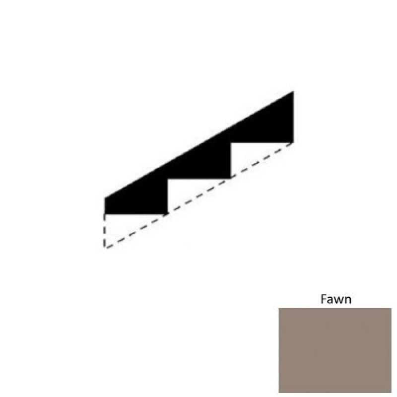 Roppe Solid 140 Fawn Rubber Stringers - Smooth
