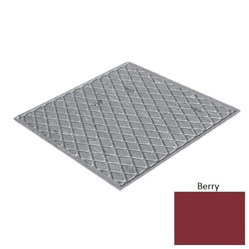 Flextones Berry Rubber Diamond Landing Tile - Textured - 27" X 27"