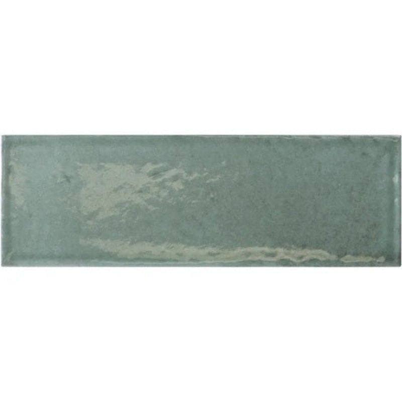 Duetto Oil Blue Porcelain Tile - Glossy - 2" X 6"