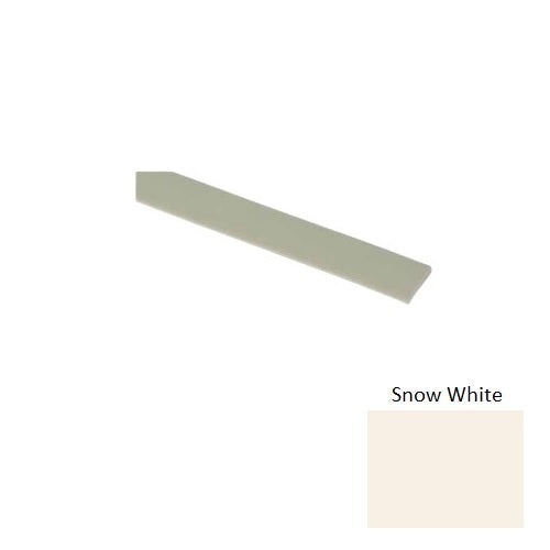 Johnsonite Snow White Photoluminescent Vinyl Moulding / Trim