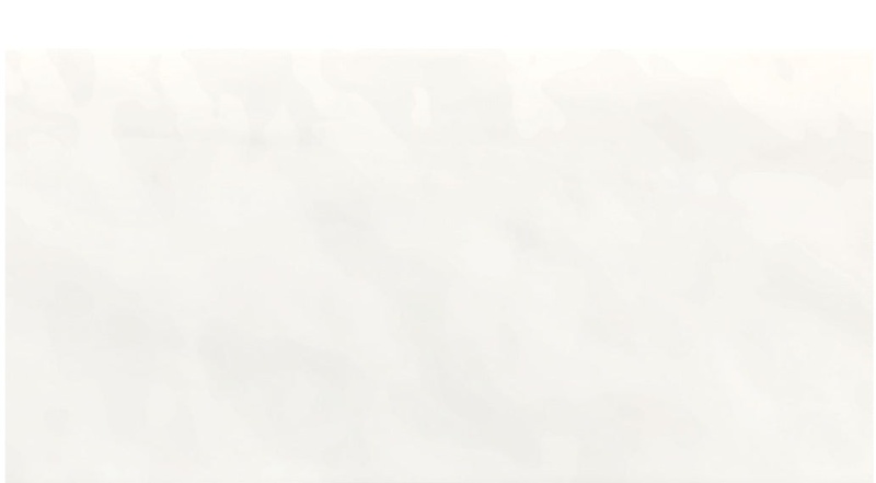 Luminique Arctic White Hand Crafted Ceramic Tile - Glossy - 12" X 24"