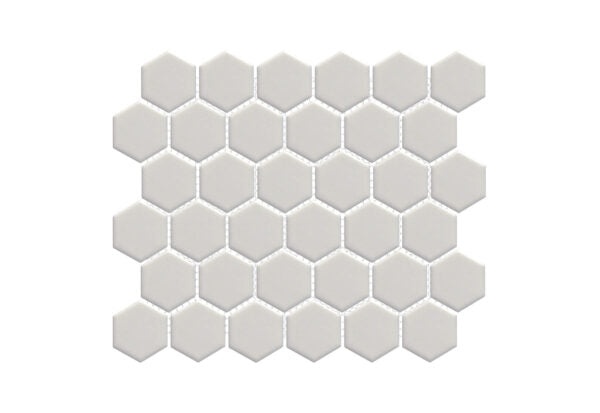 Artisan Plus Albar Porcelain Mosaic - 2" Hexagon - Satin Matte