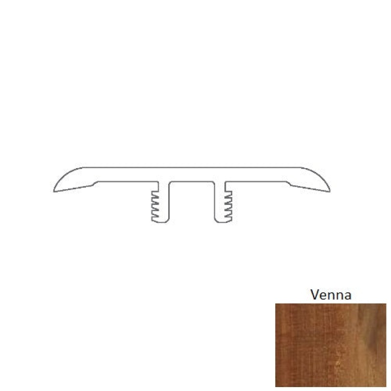 Valore Plus Venna Vstm6 Luxury Vinyl T Molding with Track