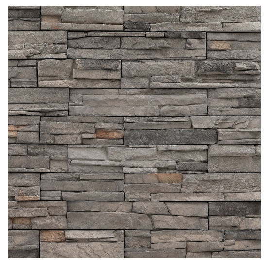 Terrado Denali Grey Flats Concrete Veneer - Natural - 9" X 20"
