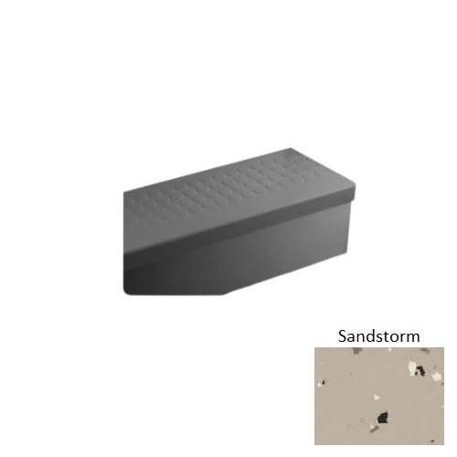 Sandstorm Raised Round Rubber Moulding Trim