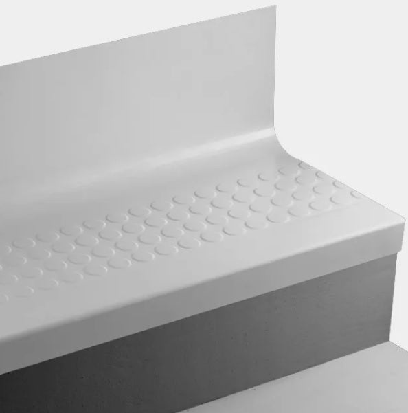 Johnsonite Dover Raised Round Textured Rubber Stair Tread, 19" x 72"
