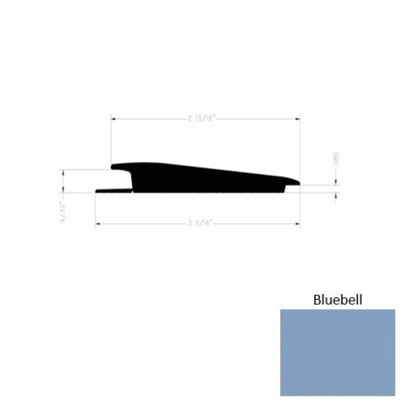 Solid 73 Bluebell Rubber Rolling Traffic Transition