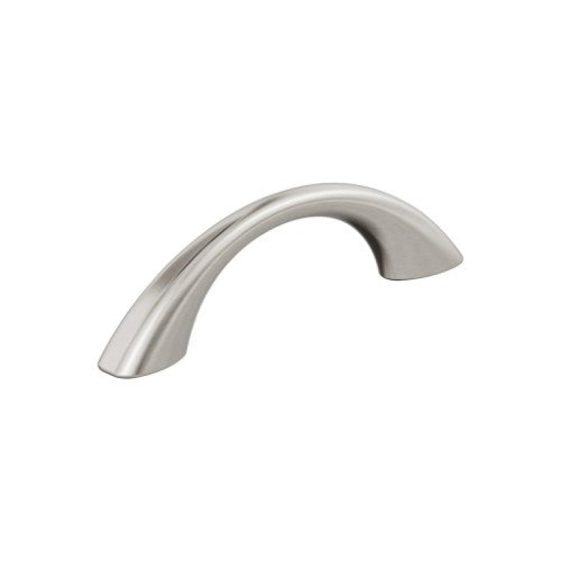 Vaile Zinc Bar Cabinet Pull - Satin Nickel