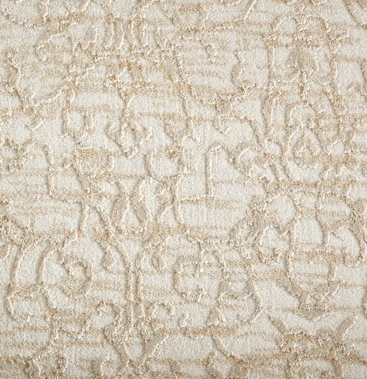 Relax Garden Of Eden Sand Polysilk Blend Carpet - Pattern