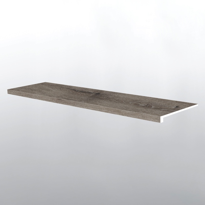 Xl Prescott Ludlow Luxury Vinyl Moulding / Trim - 12" X 47.25" Stair Tread Eased Edge - Low Gloss