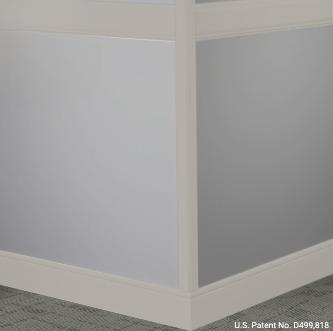 Johnsonite Silver Grey Rubber Moulding Trim