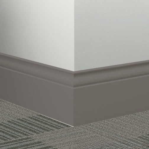 Peppercorn Rubber Millwork Contoured Wall Base