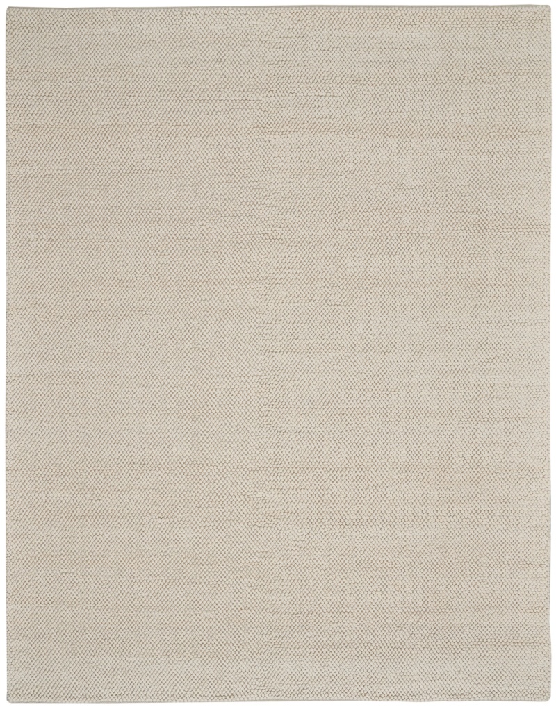 Calvin Klein Textured Dots Cream Beach Area Rug