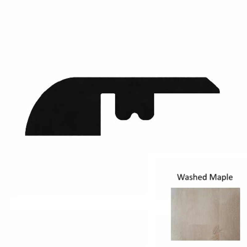 1900 Series Washed Maple Luxury Vinyl Moulding / Trim - 94" Reducer - Embossed