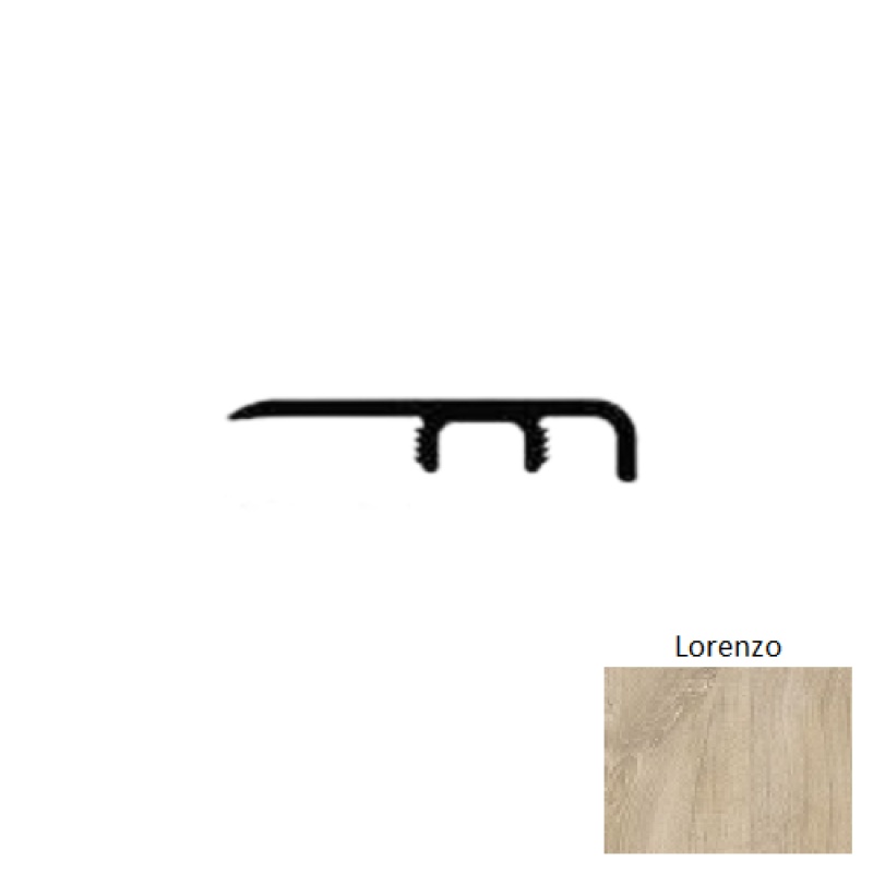 Lamdura Landmark Lorenzo Laminate Wood Moulding / Trim - 94" End Cap - Embossed