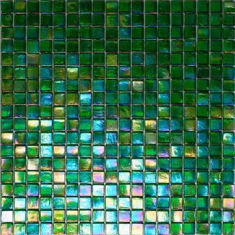 Alma Line Nibble Ng26 Glass Mosaic - 0.6" X 0.6" - Glossy