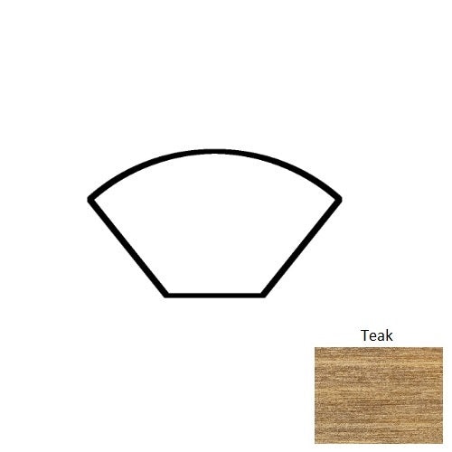 Maui Teak Luxury Vinyl Quarter Round Trim