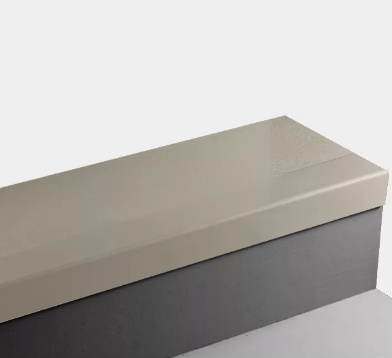 Johnsonite Almond Fast Lane Rubber Angle Fit Stair Tread