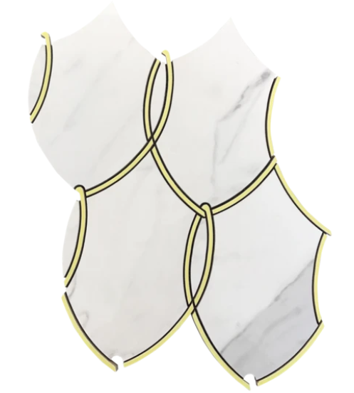 Gentle Mir Porcelain Mosaic - Gentle Mir - Polished