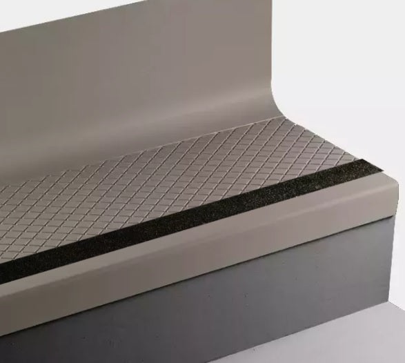 Wetlands Diamond Rubber Stair Tread with Riser
