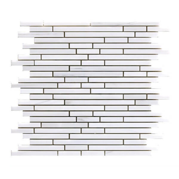 Dolomite Marble Mosaic - Sticks - Natural