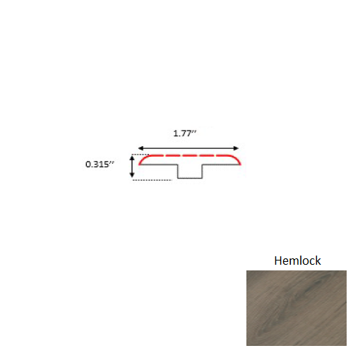 Aquaproof Hemlock Laminate Wood Moulding Trim