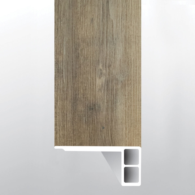Xl Ashton Maracay Brown Luxury Vinyl Moulding / Trim - 2.75" X 94" Eased Edge Flush Stairnose - Low Gloss