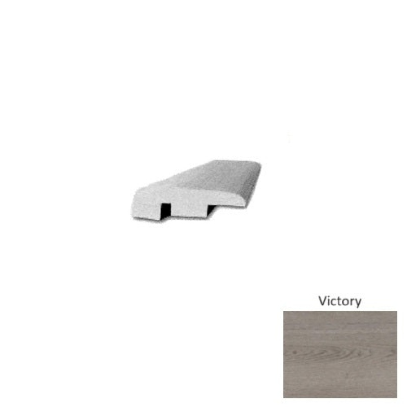 Conquest Victory Luxury Vinyl Moulding / Trim - 94" End Cap - Ceramic Bead
